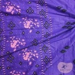 Joypuri Printed Cotton Purple
