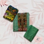 Malhar Digital Printed Cotton Green