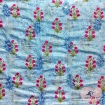 Cotten Hand Work Sky Blue